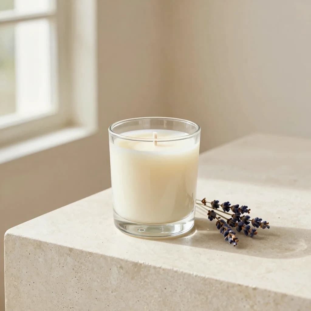 Lavender Quiet Candle