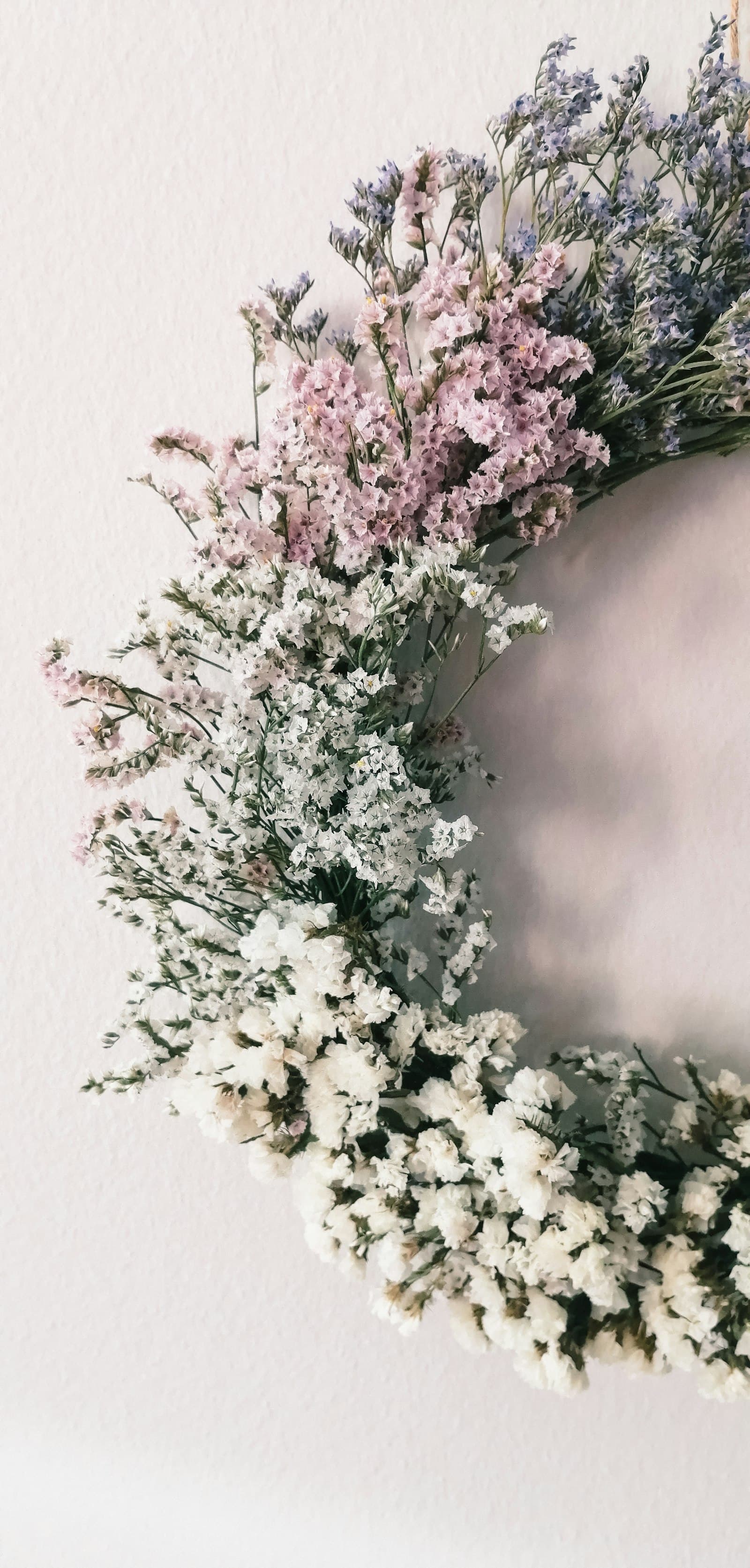 Dried Flower Wall Wreath