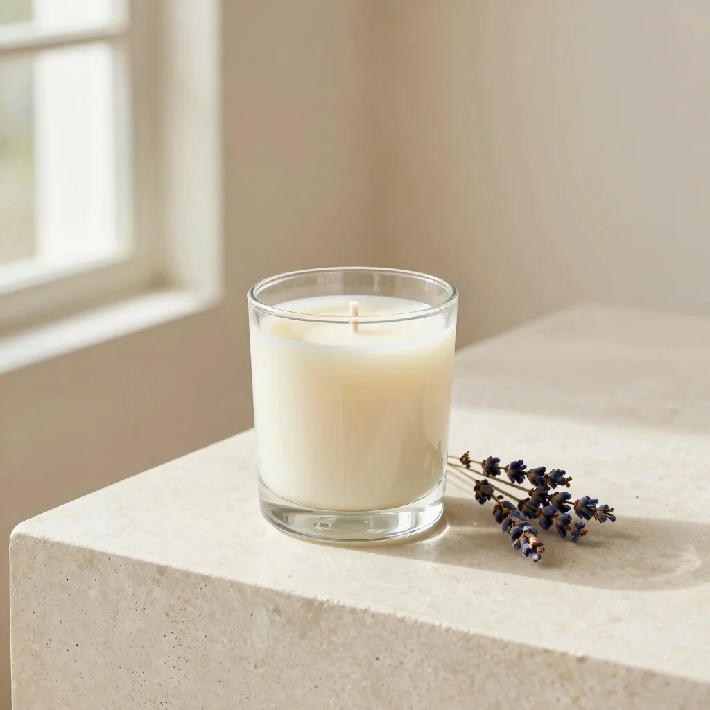 Lavender Quiet Candle